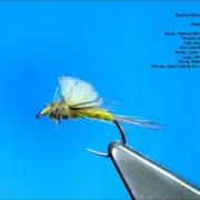 Tying-a-Spring-Olive-Floating-Nymph-by-Davie-McPhail