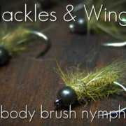 Fly-Tying-Body-Brush-Nymph-Hackles-Wings