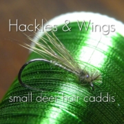 Fly-Tying-Small-Deer-Hair-Caddis-Hackles-Wings
