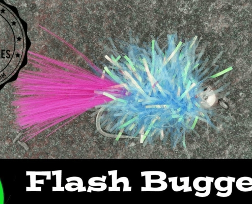 Tying-a-micro-Flash-Bugger-for-Bluegill-Perch-and-other-Panfish-Ep-113-PF