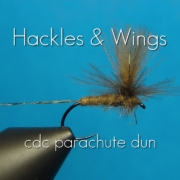 Fly-Tying-CdC-Parachute-Dun-Hackles-Wings