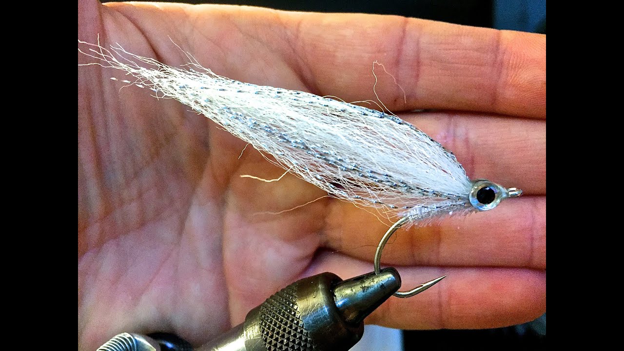 How to tie the Glass minnow - Streamer for salt and fresh water