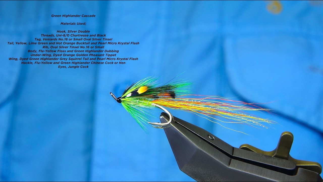 Tying-the-Green-Highlander-Cascade-Salmon-Fly-by-Davie-McPhail