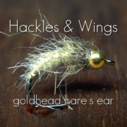 Fly-Tying-Goldhead-Hares-Ear-Hackles-Wings
