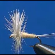 Fly-tying-a-Pale-Evening-Dun-dry-fly
