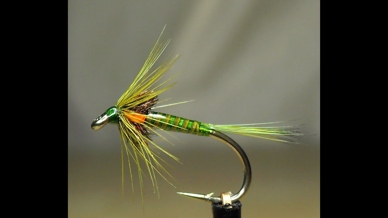 Fly-Tying-an-Olive-Quill-Cruncher-Wet-Fly-by-Mak