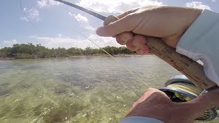 Permit-takes-backing-and-tests-the-drag-on-tibor-reel-Fly-Fishing-and-Dreams