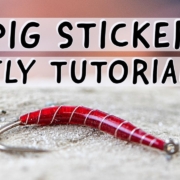 Pig-Sticker-Worm-Pattern-Fly-Tying-Tutorial