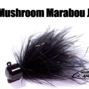 Black-Mushroom-Marabou-Jig-classic-hair-jig-tying-tutorial