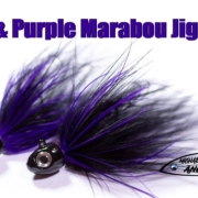 Black-and-Purple-Marabou-Jig-classic-hair-jig-tying-tutorial