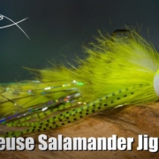 Chartreuse-Salamander-Jig-hair-jig-tying