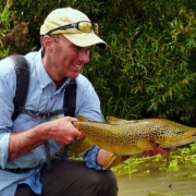 Fly-Fishing-BIG-BROWN-TROUT-RAINBOW-TROUT-in-back-channels-and-back-waters.-Part-1