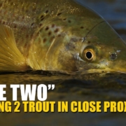 How-To-Fly-Fish-Trout-Streams-How-to-Catch-amp-Land-2-Trout-Feeding-in-Close-Proximity