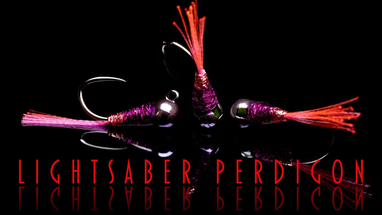 Lightsaber-Perdigon-Tying-and-fishing-a-great-grayling-bug