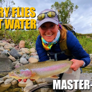 Tiny-Dry-Flies-on-Flat-Water-A-Master-Class-in-Patience-amp-Finesse.-Big-Rainbow-Trout-on-Dry-Flies