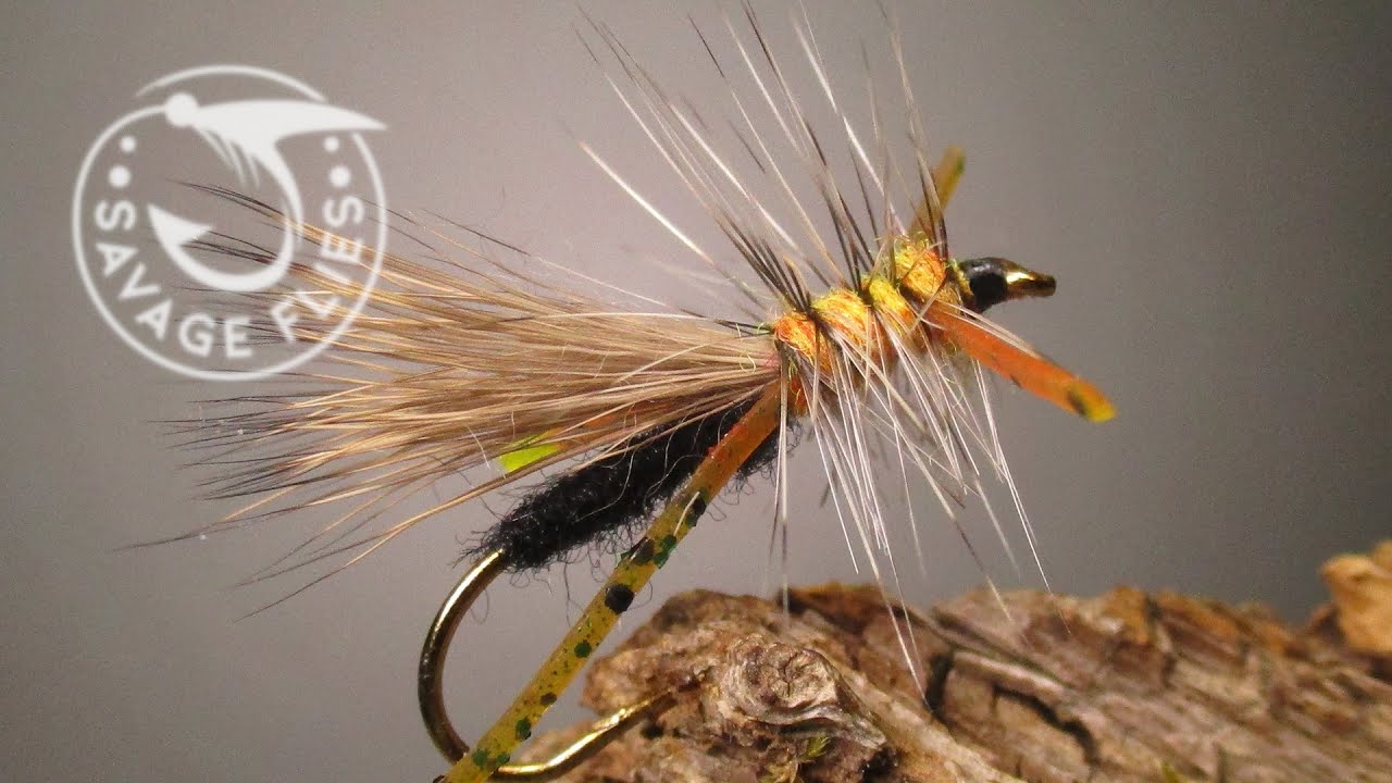 Fly-Tying-the-Mattress-Thrasher-Dry-Fly-Attractor-Pattern