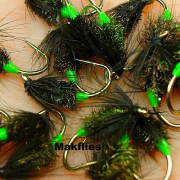 Fly-Tying-a-Soft-Hackle-Black-amp-Peacock-Hot-Spot-Spider-by-Mak