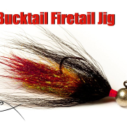 Black-Bucktail-Firetail-Jig-Classic-Bucktail-Jig-tying-tutorial