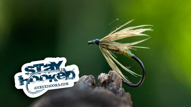 Ahrex-Olive-Spider-Wetfly-tied-by-Neil-Darling