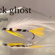 Tying-a-fly-called-Black-Ghost-Fly-Tying-tutorial-Ivars-Fly-Workshop