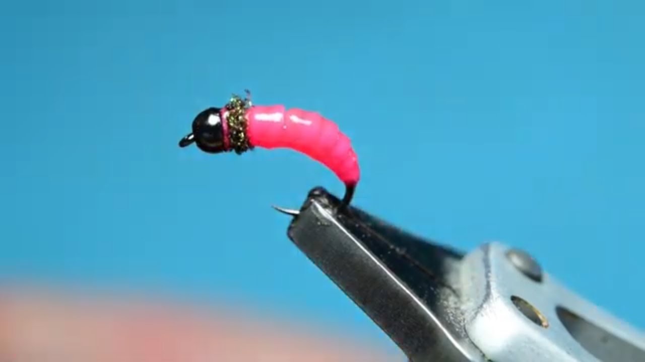 Fly-Tying-A-Pink-Grayling-Caddis-Bug