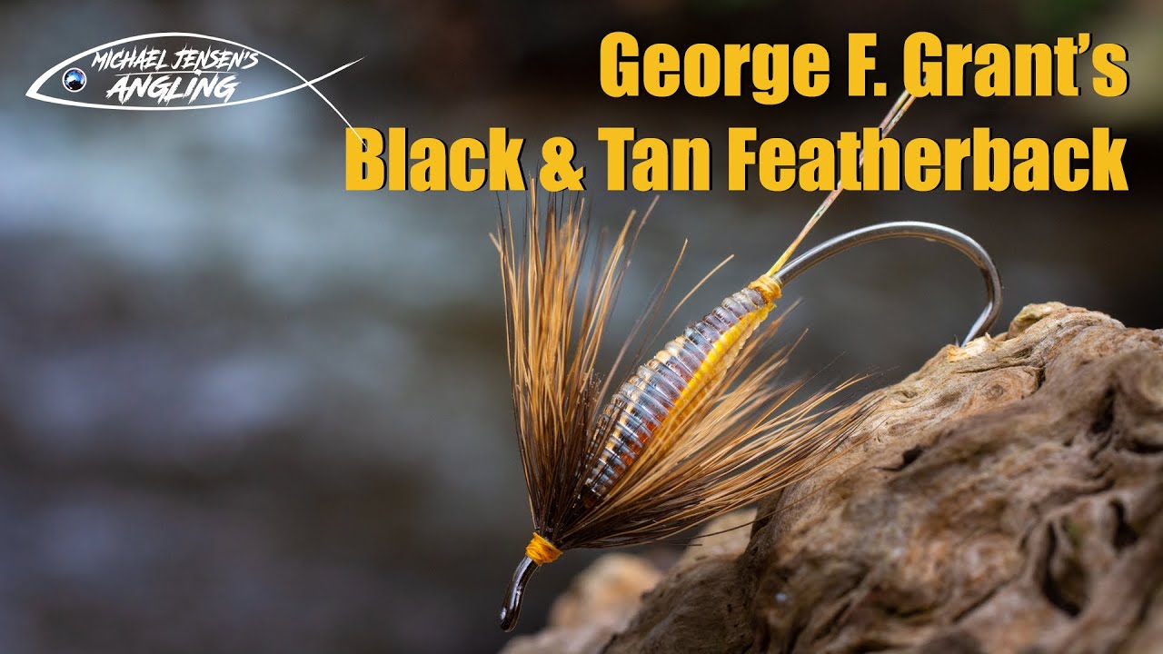 George-F.-Grant39s-Black-amp-Tan-featherback-classic-fly-tying-tutorial