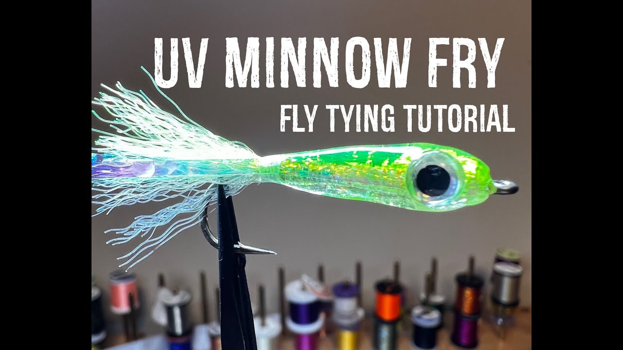 UV-Minnow-Fry-Fly-Tying-Video-Tutorial-Small-Fry-pattern-for-bass-trout-and-Walleye