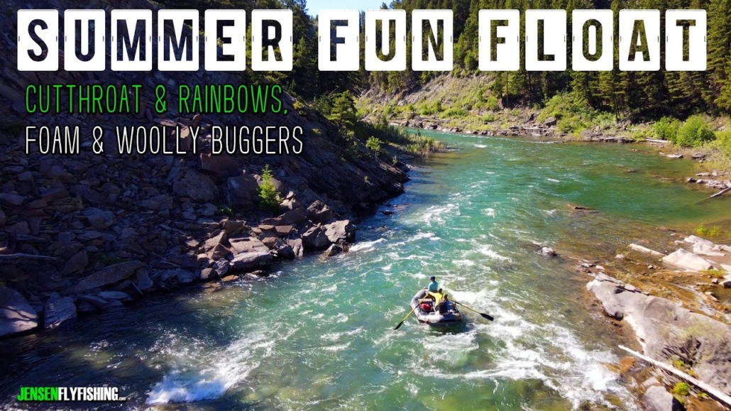 SUMMER-FUN-FLOAT-Cutthroat-Trout-Rainbow-Trout-Foam-Flies-amp-Woolly-Buggers