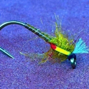 Fly-Tying-a-Spring-Olive-Stripped-Quill-Buzzer-by-Mak